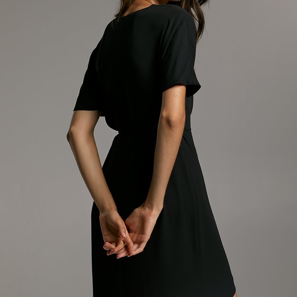 Aritizia Babaton Wallace Short-sleeve Wrap Dress - Picture 3 of 8